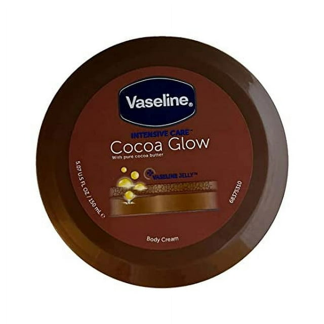 Vaseline Intensive Care Cocoa Glow Body Cream Deep Moisture & Smooth