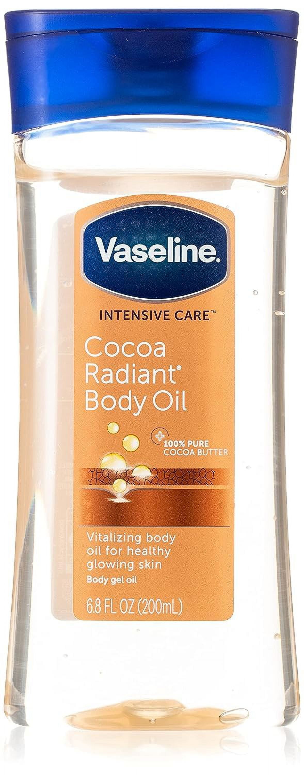 Vaseline Intensive Care Cocoa Radiant Body Gel Oil, 6.8 Ounce - Walmart.com