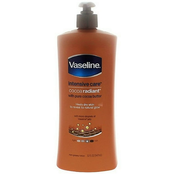 Vaseline Intensive Care Cocoa Radiant Lotion 32 Oz