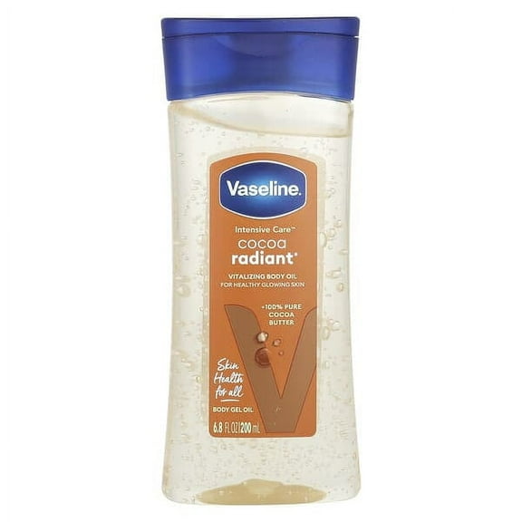 Vaseline, Intensive Care, Cocoa Radiant, Vitalizing Body Oil, 6.8 fl oz Pack of 2