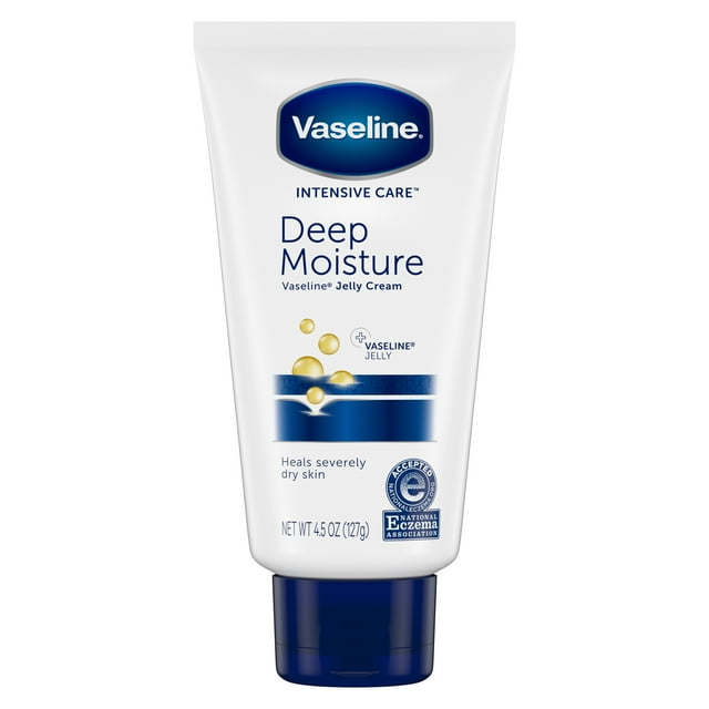 Vaseline Intensive Care Deep Moisture Petroleum Jelly, 4.5 Oz.