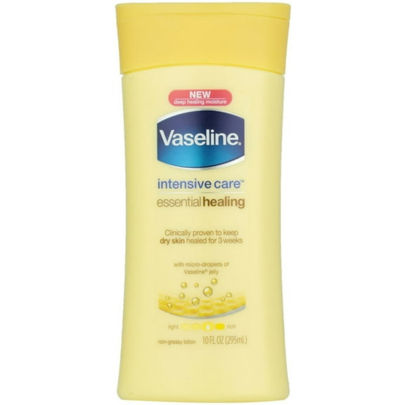 Vaseline Intensive Care Essential Healing Lotion, 10 Oz (Pack of 2)