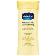 Vaseline Intensive Care Essential Healing Body Lotion Moisturizer 10 oz,4-Pack