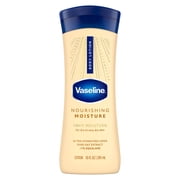 Vaseline Intensive Care Nourishing Moisture Body Lotion for Dry Skin, Lotion Made with Ultra-Hydrating Lipids + Pure Oat Extract for Nourished, Healthy-Looking Skin, 10 fl oz