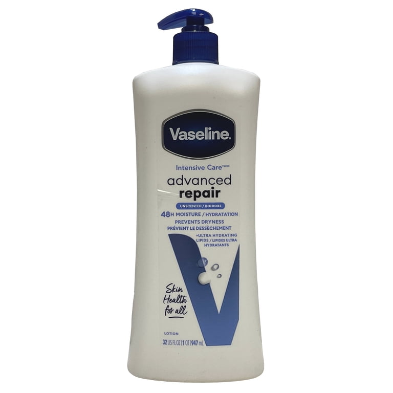 Vaseline, Hand And Body Lotion, 32 Oz, Unscented, Moisturizing