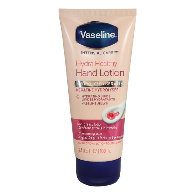Vaseline Intensive Care Hydra Healthy Hand Lotion, 3.4 Oz.