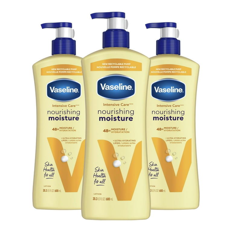Vaseline Intensive Care Nourishing Moisture Body Lotion, 20.3 oz