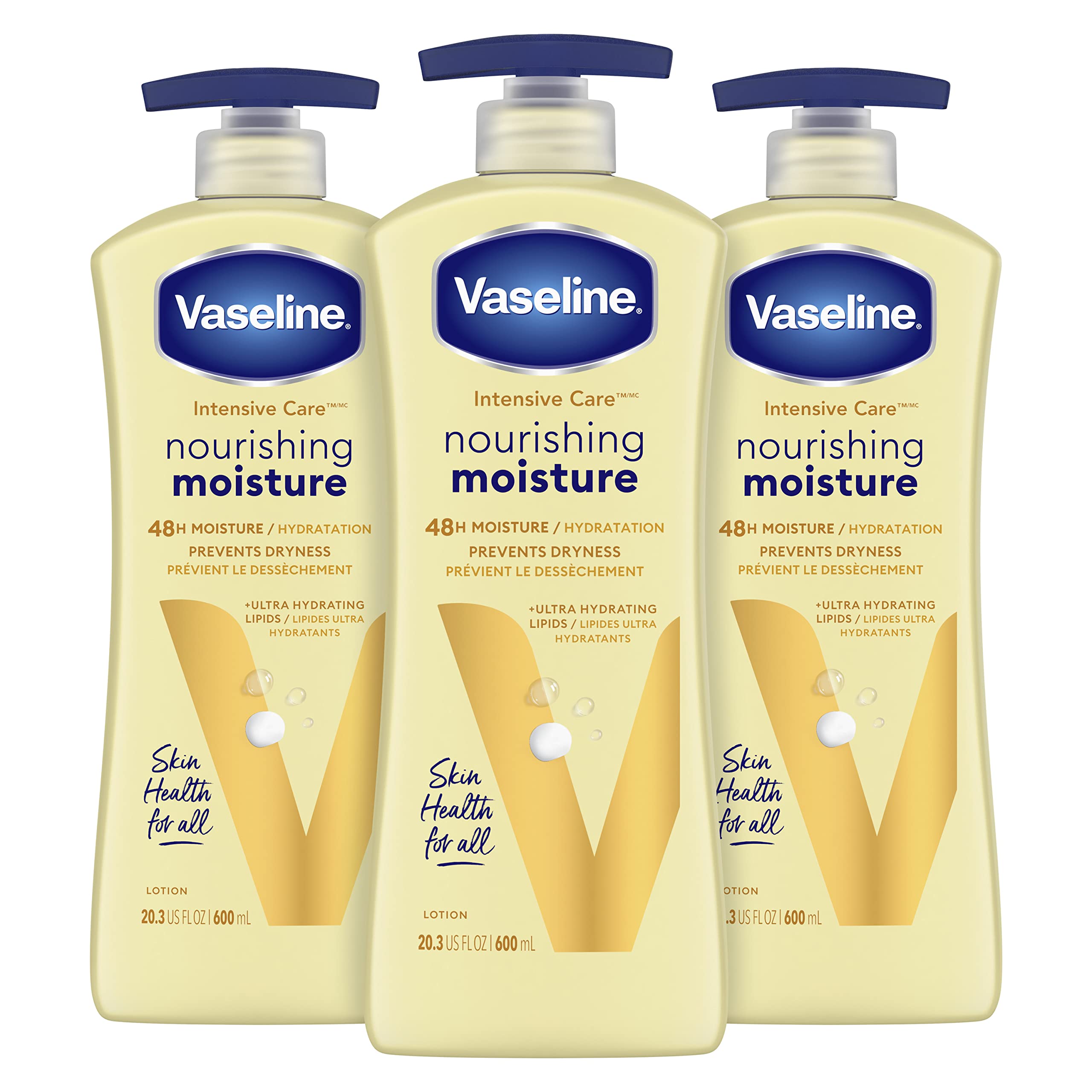 Vaseline Intensive Care Nourishing Moisture Body Lotion 20 3 Oz 3 Vaseline Intensive Care Nourishing Moisture Body Lotion 20 3 Oz 3