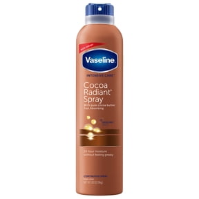 Vaseline Intensive Care Radiant Moisturizer Non Greasy Spray Body Lotion, Cocoa, 6.5 fl oz