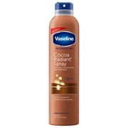 Vaseline Intensive Care Radiant Moisturizer Non Greasy Spray Body Lotion, Cocoa, 6.5 fl oz