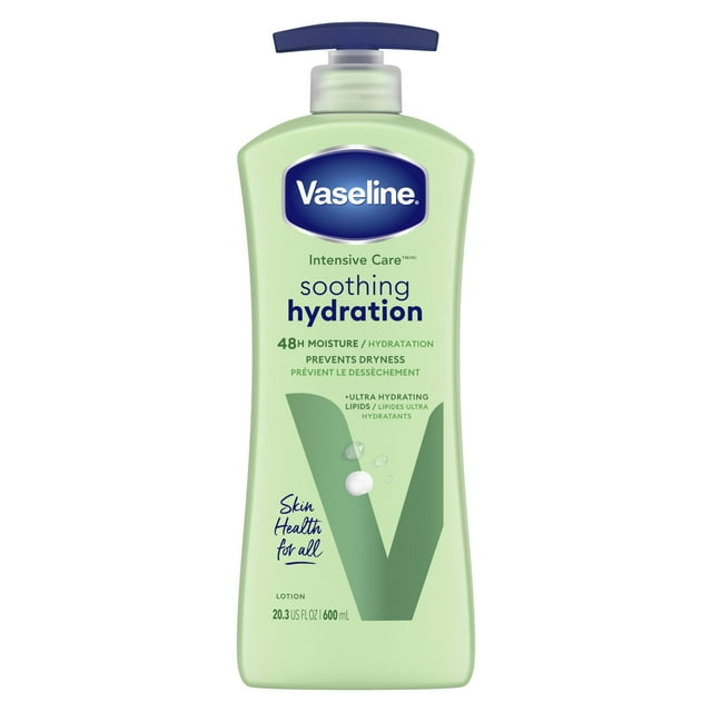 Vaseline Intensive Care Soothing Hydration Non Greasy Body Lotion, 20.3 ...