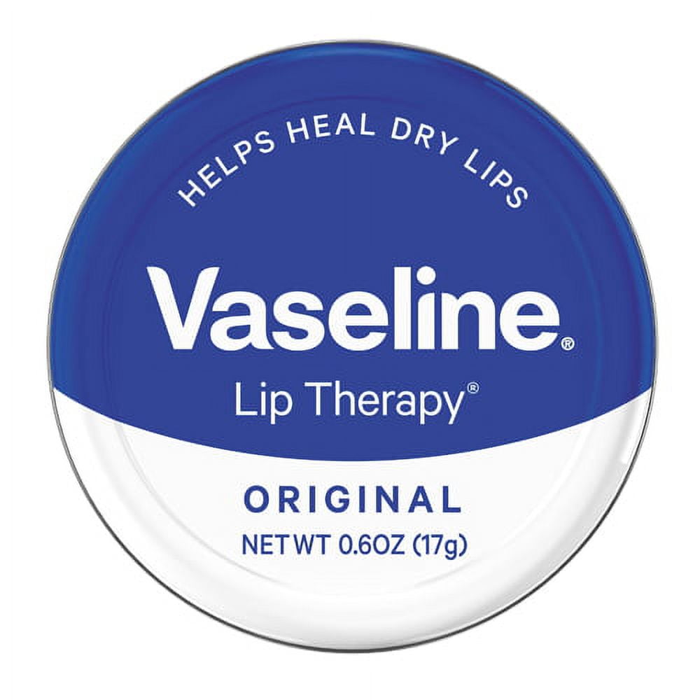Vaseline Lip Theraphy Original Lip Balm Tin 0.6 oz, 6 Pack