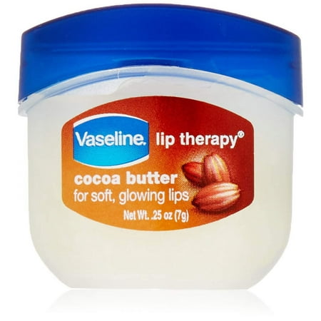 Vaseline Lip Therapy Cocoa Butter, .25 oz