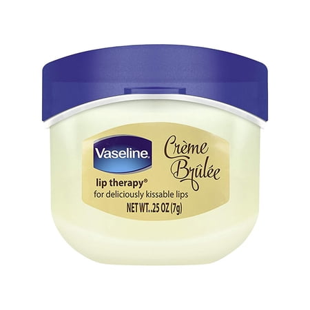 Vaseline Lip Therapy Creme Brulee, 0.25 Oz., Pack of 12