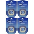 thumbnail image 1 of Vaseline Lip Therapy Original 4-Pack – Moisturizing Lip Balm for Very Dry Lips in Mini Jars, 0.25 Oz Ea, 1 of 5