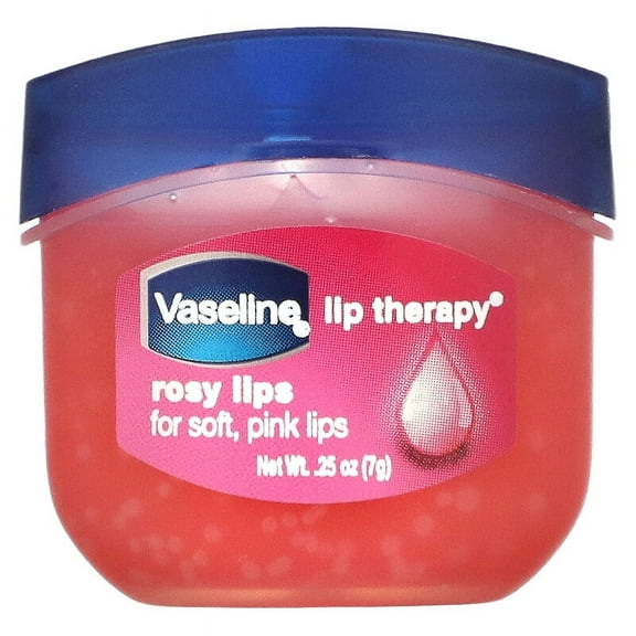 Vaseline, Lip Therapy, Rosy Lip Balm, 0.25 oz (7 g) Pack of 3