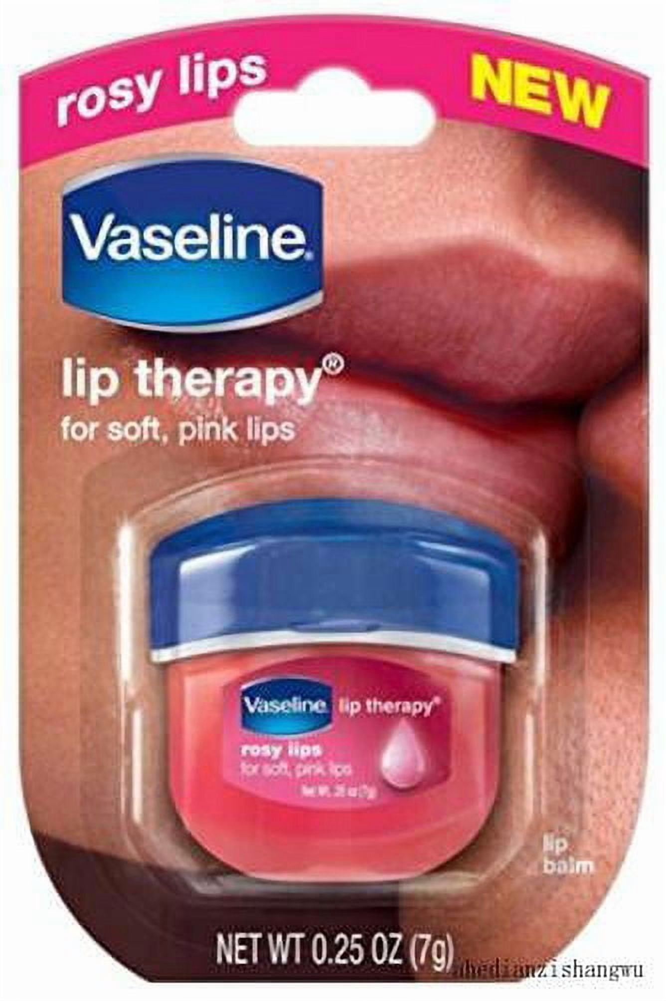 Vaseline Lip Therapy, Rosy Lips 1 Ea (Pack Of 12) Packaging May Vary