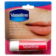 Vaseline Lip Therapy Rosy Lips | Lip Balm with Petroleum Jelly for Providing Your Lips with Ultimate Hydration and Essential Moisture to Treat Chapped, Dry, Peeling, or Cracked Lips; 0.16 Oz