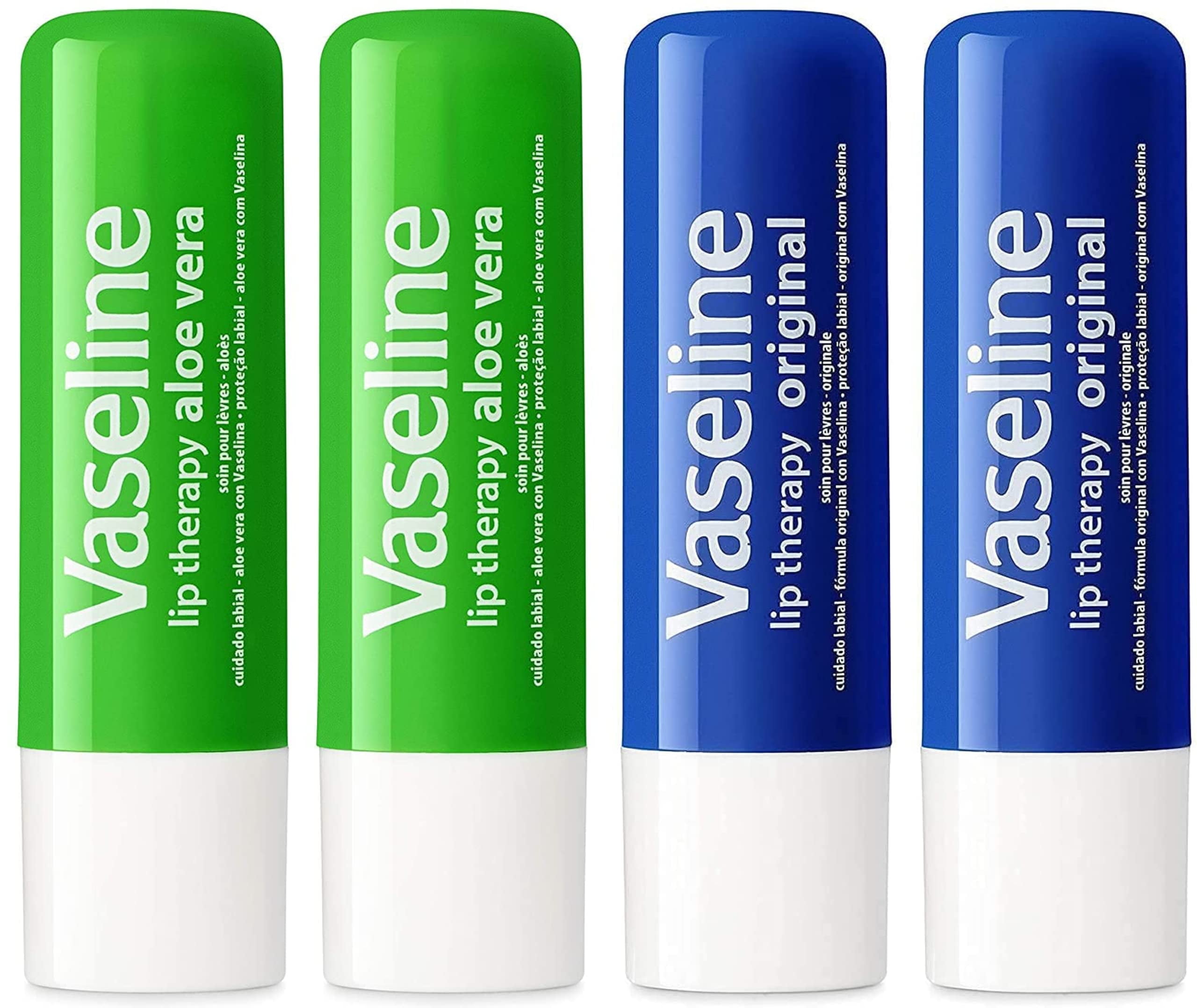 Vaseline Lip Therapy Stick Petroleum Jelly Vaseline Lip Balm 4.8G