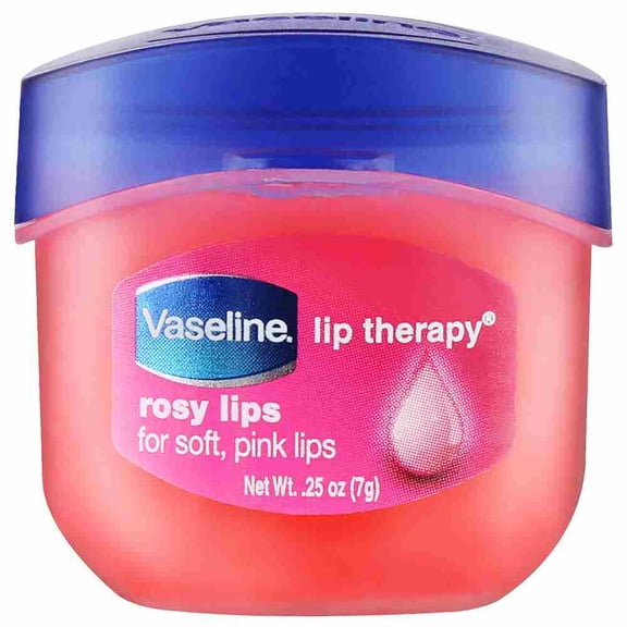 Vaseline Lip Therapy For Dry, Chapped Lips Rosy Lips Mini Moisturizing Tinted Lip Balm, 0.25 oz