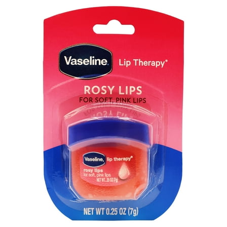 Vaseline Lip Therapy Tinted Lip Balm Mini, Rosy 0.25 oz