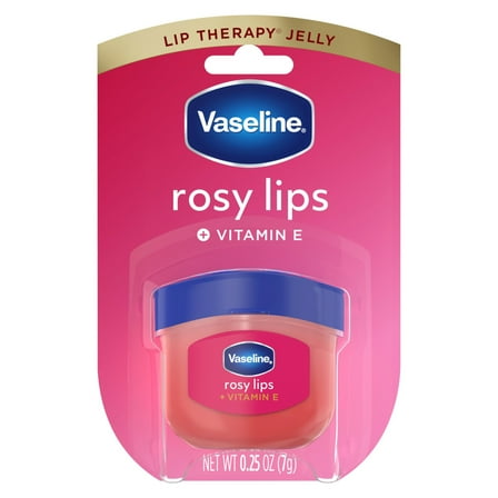 Vaseline Lip Therapy For Dry, Chapped Lips Rosy Lips Mini Moisturizing Tinted Lip Balm, 0.25 oz