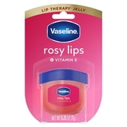 Vaseline Lip Therapy For Dry, Chapped Lips Rosy Lips Mini Moisturizing Tinted Lip Balm, 0.25 oz