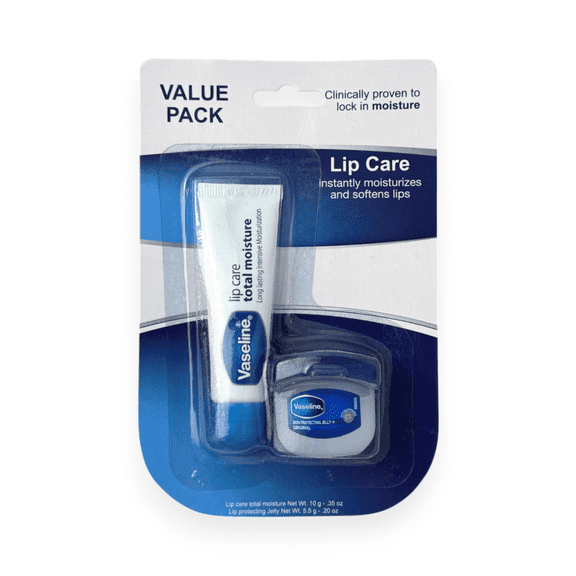 Vaseline Lip Therapy Value Pack Total Moisture Lip Balm