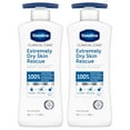 thumbnail image 1 of Vaseline Lotion for XEF1&nbsp;Skin - Clinical Care, Extremely Skin Rescue, Body Moisturizer, Fast-Absorbing Body Lotion for Women and Men with Glycerin, Hydrating Lipids, 13.5 Oz Ea (Pack of 2), 1 of 3