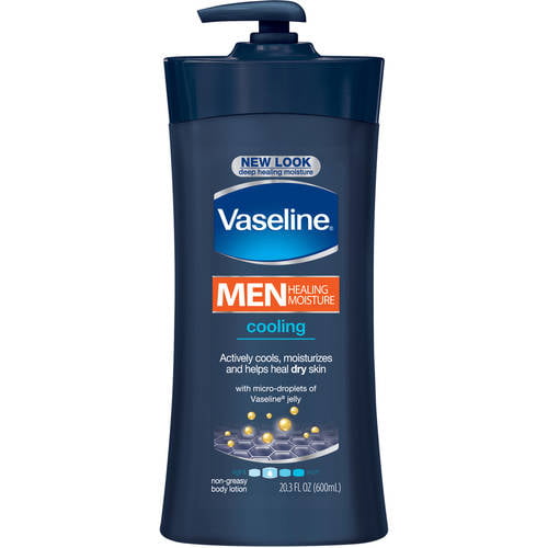 gåde stå Opgive Vaseline Men Cooling Hydration 3-in-1 for Dry Skin 20.3 oz - Walmart.com