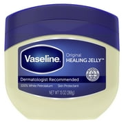 Vaseline Original Healing Petroleum Jelly Slugging Skincare for All Skin, 13 oz
