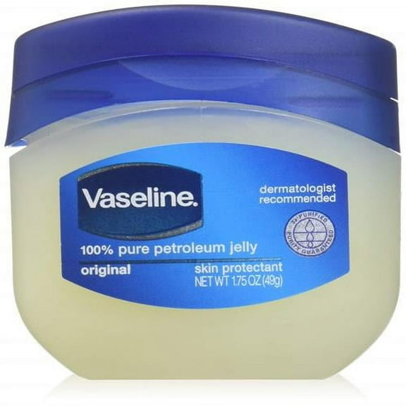 Vaseline Original Petroleum Jelly 1.75 Oz (Pack Of 12) - Hypoallergenic Moisturizer For Sensitive Skin Packaging May Vary