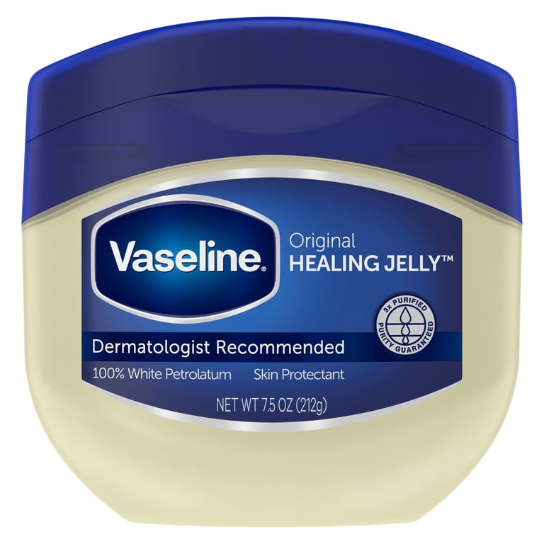 【4個】Vaseline Original Petroleum ワセリン Vaseline, Petroleum Jelly, 7.5 oz, Original Skin Protectant