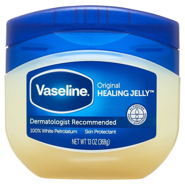 Vaseline Original Skin Protectant Petroleum Jelly, 13 oz