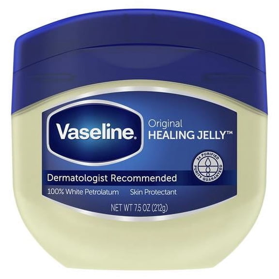 Vaseline Petroleum Jelly For Dry Cracked Skin And Eczema Relief Original 7.5 Oz Packaging May Vary - Pack of 2