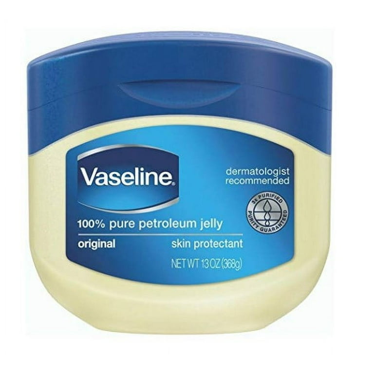 Vaseline Petroleum Jelly Original 13 oz Pack of 4, Triple-Purified