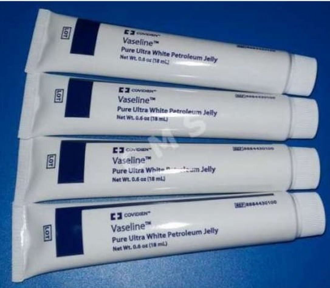 Vaseline Pure Ultra White Petroleum Jelly 4 x 0.6oz Pack Baby Diaper