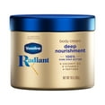 thumbnail interactive-video image 1 of Vaseline Radiant X Deep Nourishment Pure Shea Butter Body Cream for Dry Skin, Coconut, 10 oz, 1 of 10