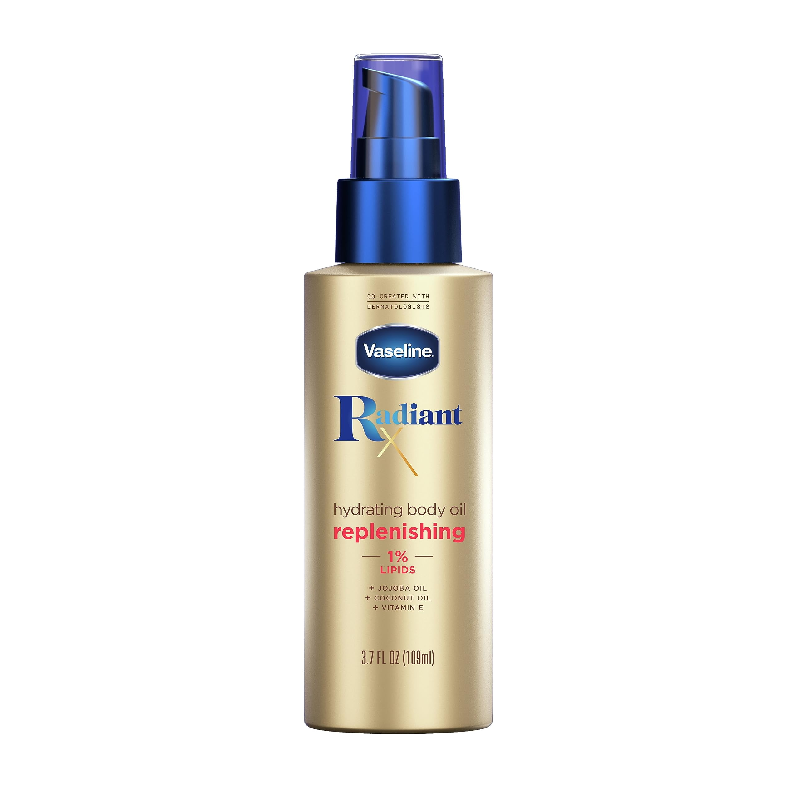 Vaseline Radiant X Replenishing AIF4 and Hydrating Body Oil with 1