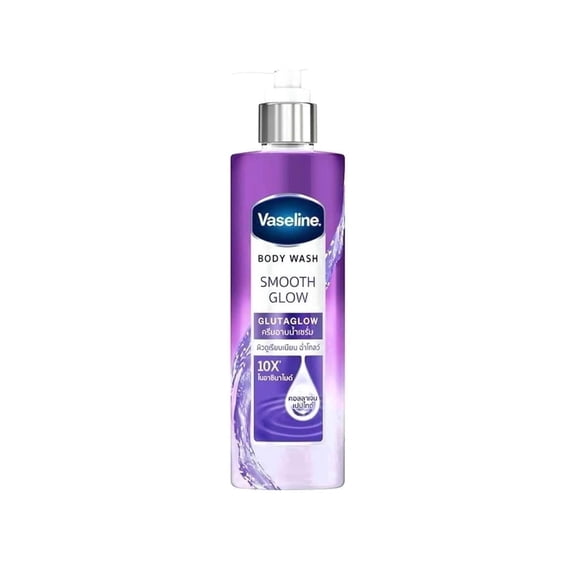 Vaseline All Purpose Brightening Niacinamide and Glutathione Gel Body Wash, Grapefruit Scent, 425 Milliliter