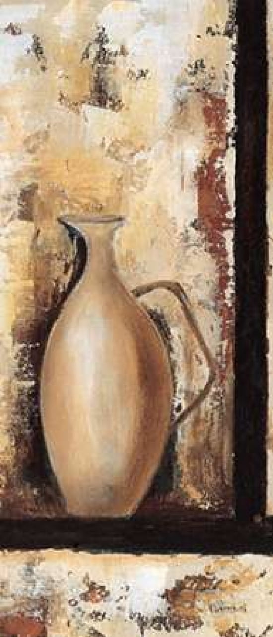 Vases III Canvas Art - Florenti (10 x 20)