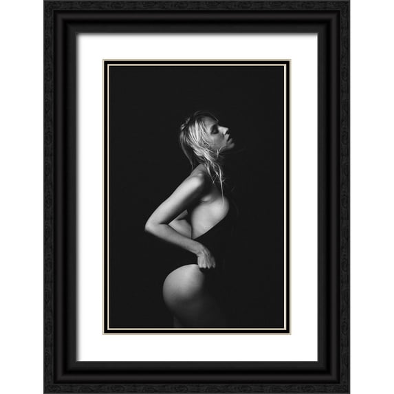 Vasilenko, Artem 13x18 Black Ornate Wood Framed with Double Matting Museum Art Print Titled - Untitled
