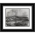 thumbnail image 1 of Vasily Polenov 2x Matted 24x20 Black Ornate Framed Art Print 'Soars. Swamp.', 1 of 2