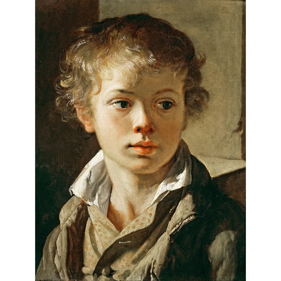 Vasily Tropinin Portrait Of Arseny Russian Painter Extra Large Art Print Wall Mural Poster Premium XL