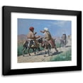 thumbnail image 1 of Vasily Vereshchagin 17x15 Black Modern Framed Museum Art Print Titled - Mullahs Going to Bazaar, 1 of 5