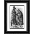 thumbnail image 1 of Vasily Vereshchagin 2x Matted 20x24 Black Ornate Framed Art Print 'Douvana (Begging dervishes)', 1 of 2