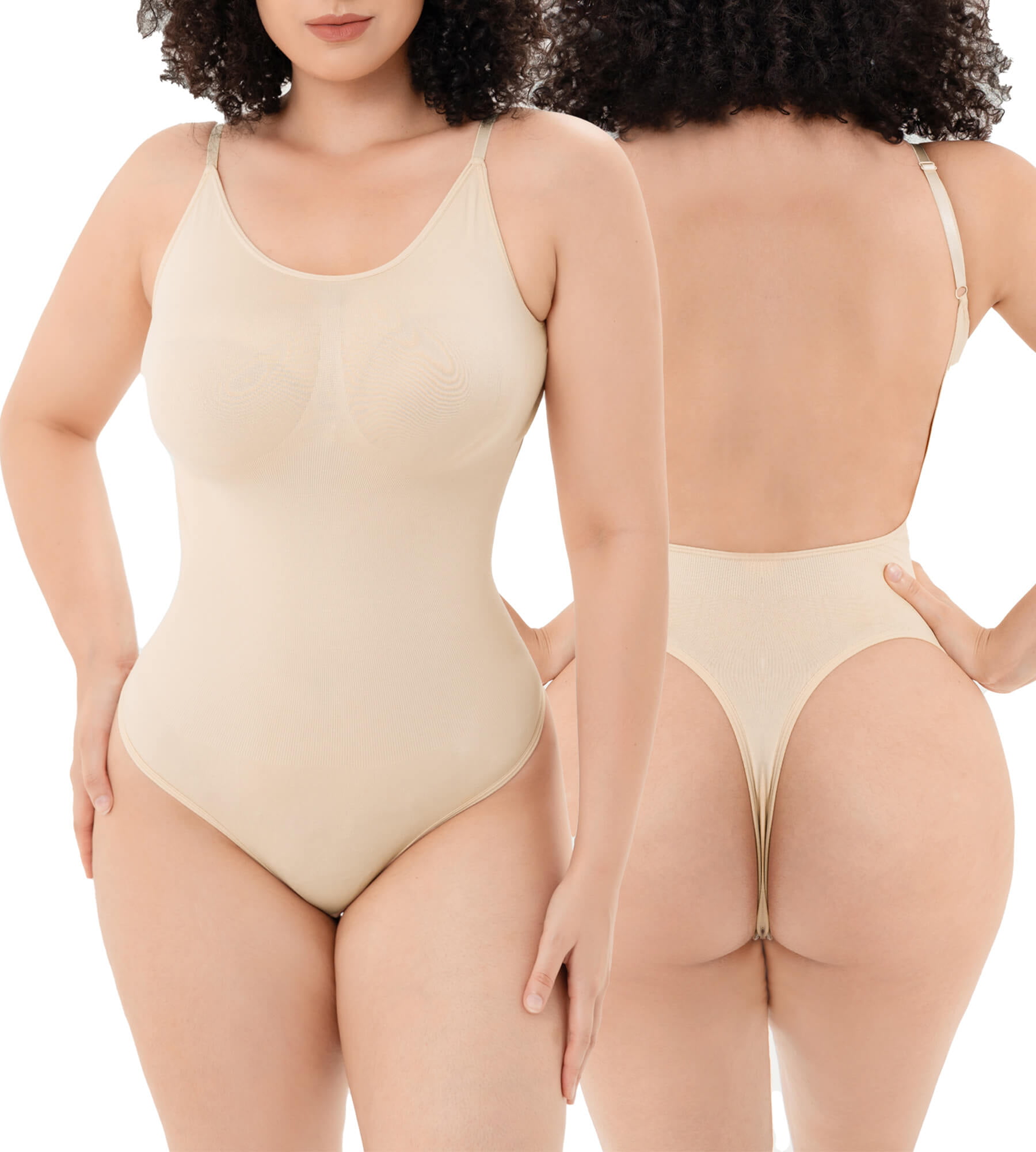 Bodysuit for Women Tummy Control Shapewear Seamless Sculpting Body