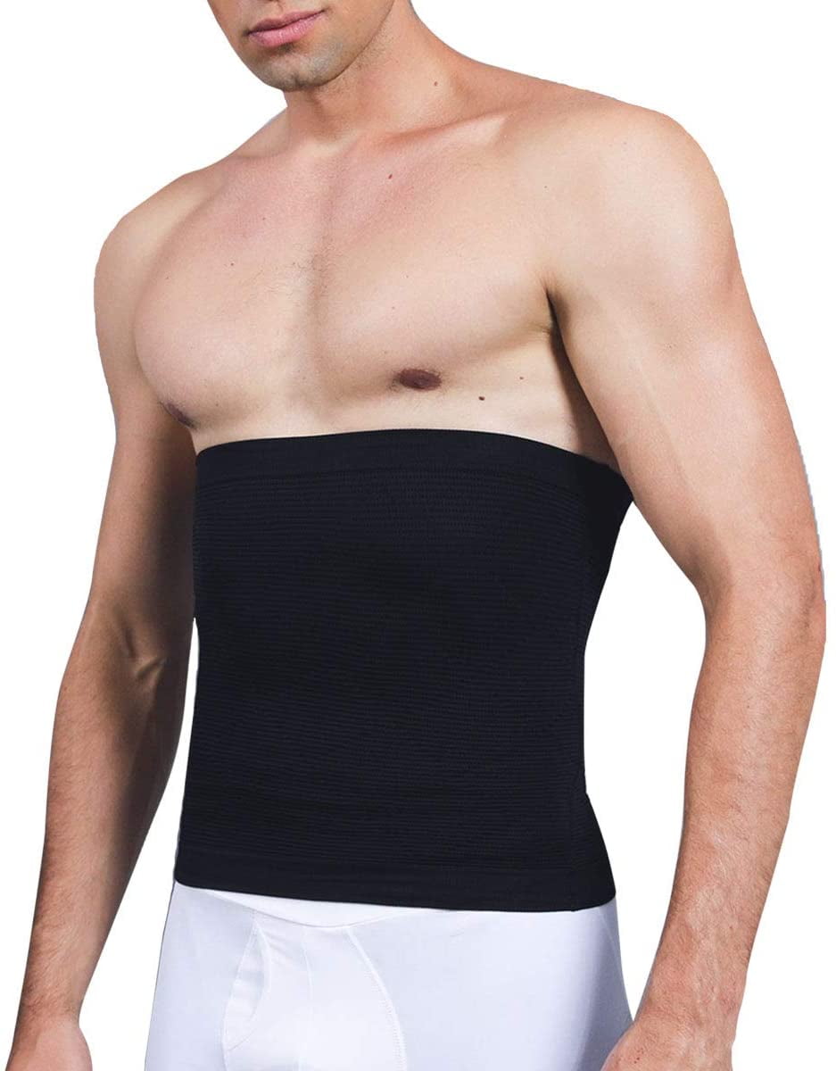 Vaslanda Men Underclothes Slimming Waist Trimmer Belt Abdomen Belly Girdle Weight Loss Body Shaper Walmart