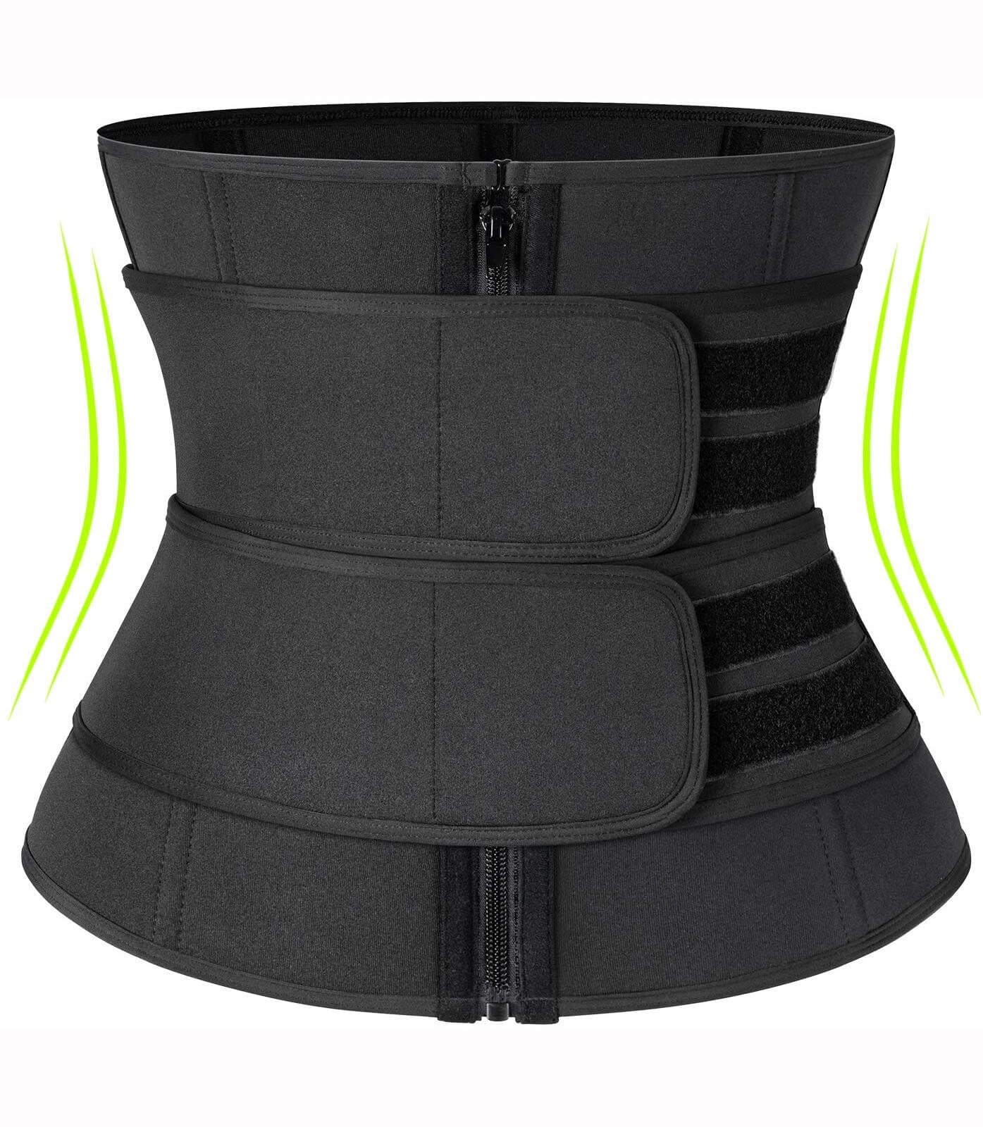 Vaslanda Neoprene Sweat Waist Trainer Corset Trimmer Shaper Belt for Women