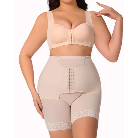 Vaslanda Women's Firm Control Booty Lifting Boy Shorts Panty Shapewear